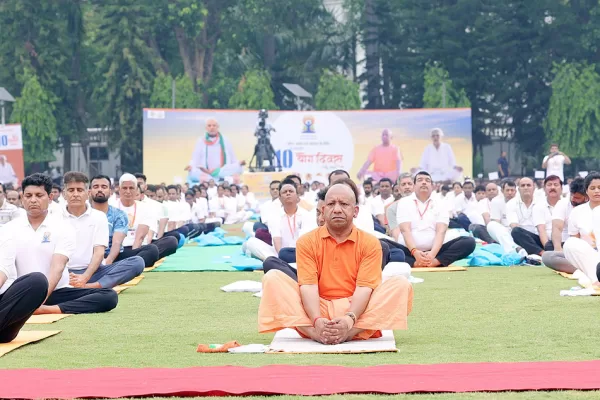 , #YogaFitness, अंतरराष्ट्रीययोगदिवस,#InternationYogaday2024,#InternationYogaday2024,UP CM YOGI,UP, YOGADAY,