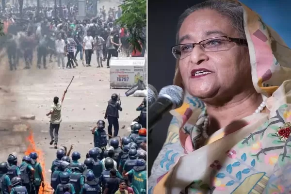 #Bangladesh: बांग्लादेश में तख्तापलट, शेख हसीना के भारत से लंदन रवाना होने की संभावना