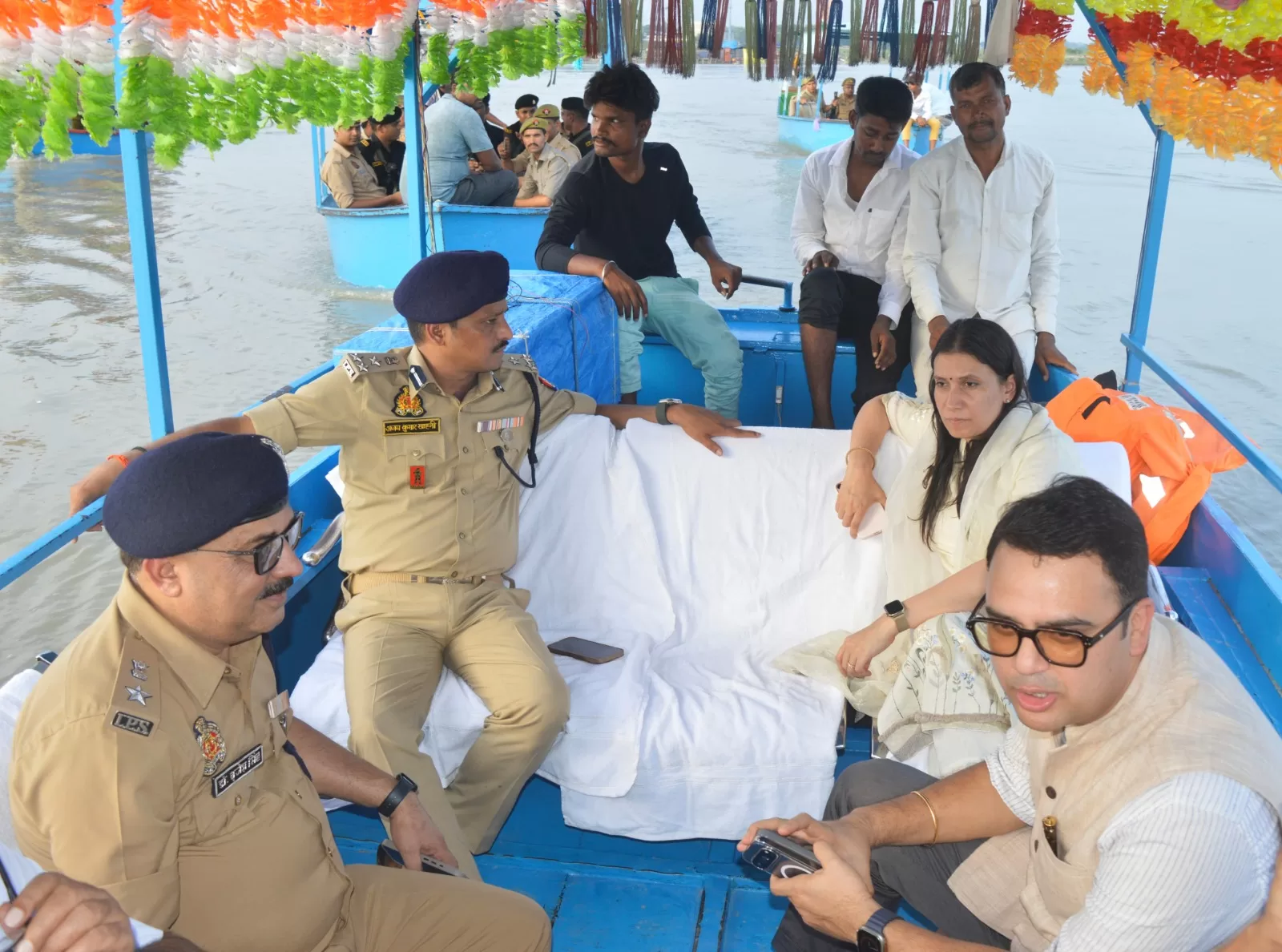 #KanwarYatra2025, कमिश्नर ने किया कछला घाट का निरीक्षण, सिंगल यूज प्लास्टिक मुक्त,