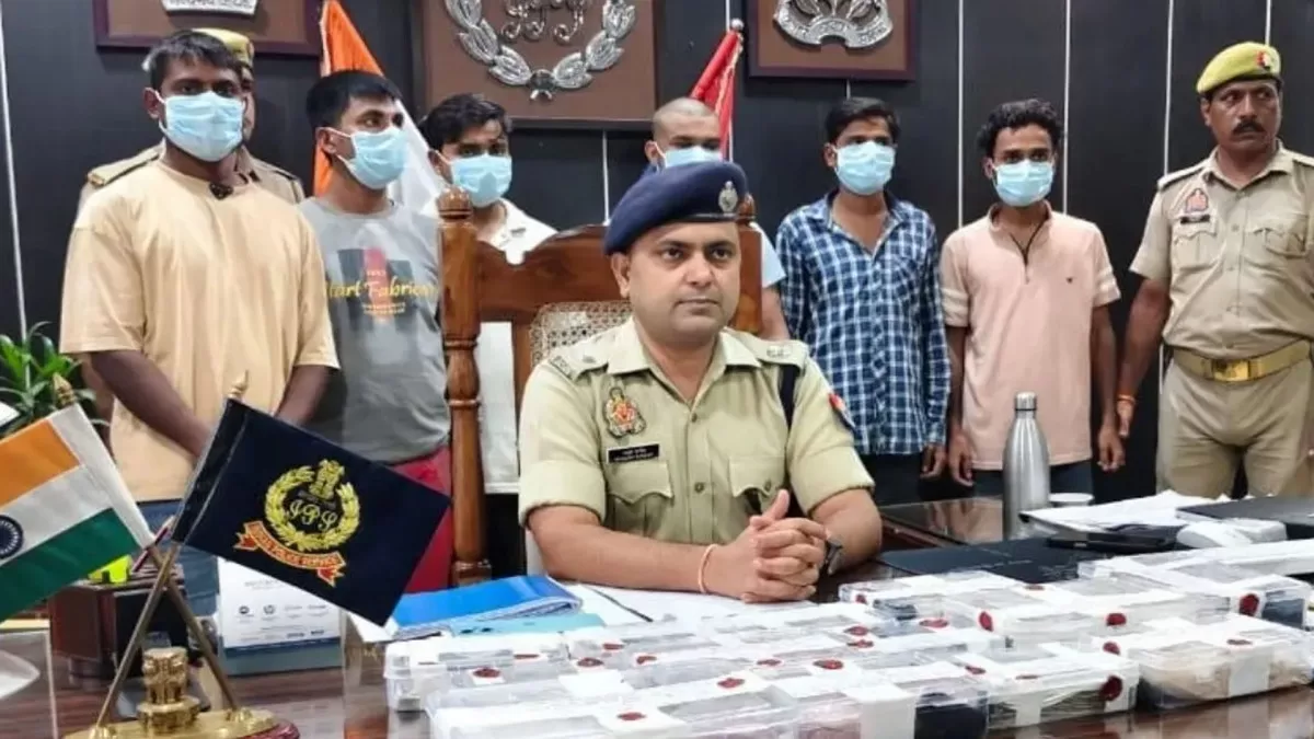 #बरेली, पुलिस ने पकड़े 7 स्मैक तस्कर, स्मैक बरामद,