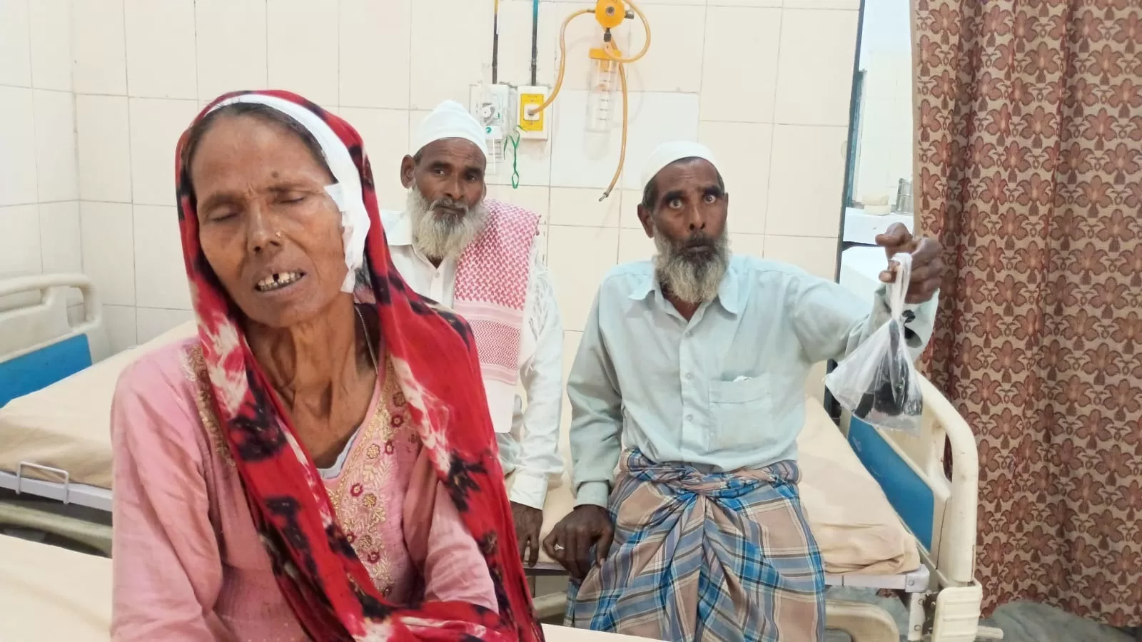 मामूली विवाद के बाद महिला का काटा कान