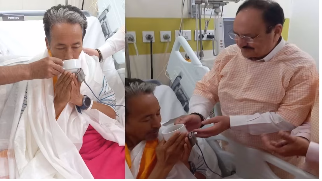 Sonam Wangchuk News,Paper Leak News,PM Modi Paper Leak,JP Nadda Sonam Wangchuk,Medanta Hospital News,Paper Leak Bill,Fast Track Court Paper Leak,Sonam Wangchuk Latest News,पेपर लीक,सोनम वांगचुक अनशन,