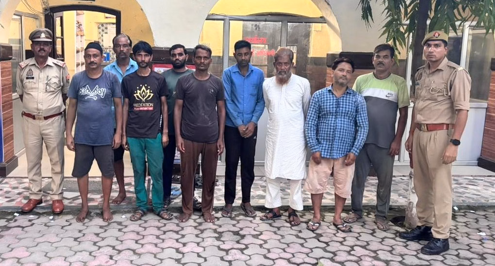 मिलावटी और शीशा-लेपित मांझा बनाने वाले 9 आरोपी गिरफ्तार